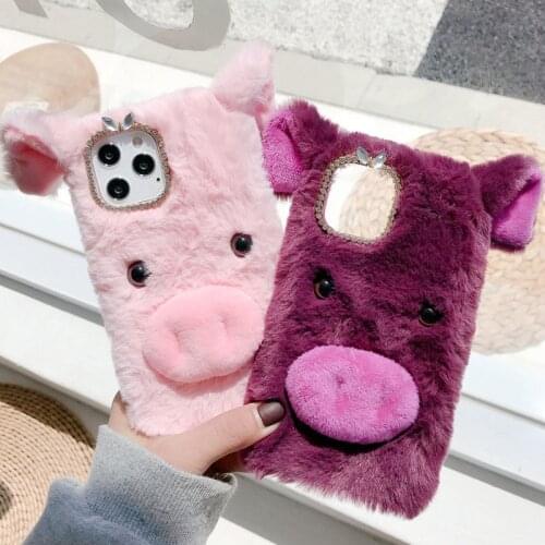 Phone Case for Samsung Galaxy A10 A11 A20e A21 A30 A40 A41 A50 A51 A60 A70 A71 A81 A91 Soft Furry Shockproof Cover Skin Shell