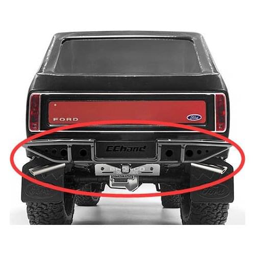 Simulation Exhasust pipe For jraxxas 1/10 Rock Cralwer Trail Rock 4X4 TRX-4 #82016-4 trx4 Ford Bronco Ranger Defender D110