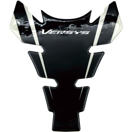 For Kawassaki Versys650 Versys 650 300 600 1000 Motorcycle New 3D Fish Bone Protector Sticker Gas Cap Pad Filler Oil Tank Decals