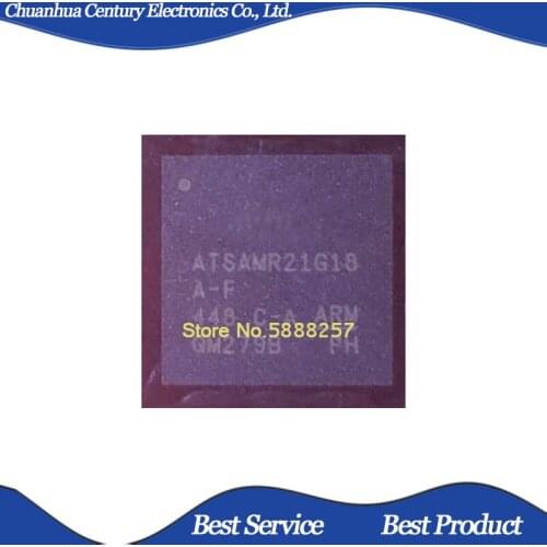 1 Pcs ATSAMR21G18A-MF QFN48 New and Original In Stock