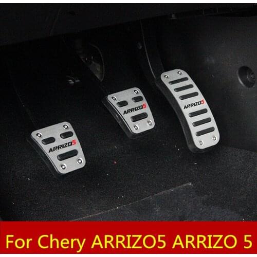 Throttle brake pedal modification special punch-free throttle brake anti-skid pedal car Accessories For Chery ARRIZO5 ARRIZO 5