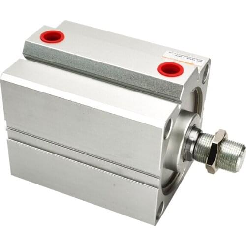 SDA16 mm Bore 5-100mm Stroke External Thread Compact Dual Action Air Pneumatic Cylinder