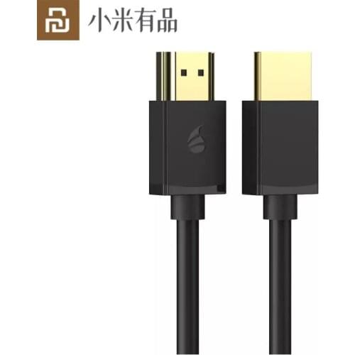 Durable Youpin HAGiBiS HDMI Cable Support 4K HD Adapters & Converters Office Electronics For Video Xbox PS4 PC Laptop Projector