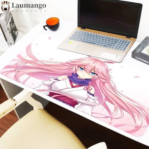 Pink Girl Honkai Impact Mouse Mat Large Mousepad Anime Varmilo Computer Gaming Table Laptop Deskmat Gamer Keyboard Mause Pad