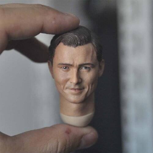 1/6 Scale Figure Leonardo Head Sculpt Head Carved Model for 12'' Action Figure Doll Body Accessories