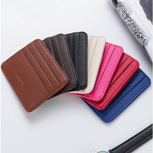 1PC Mens Business Pocket Slim Thin ID Credit Card Money Holder Wallet Small Purse For Man Slim Mens Wallet Cardholder