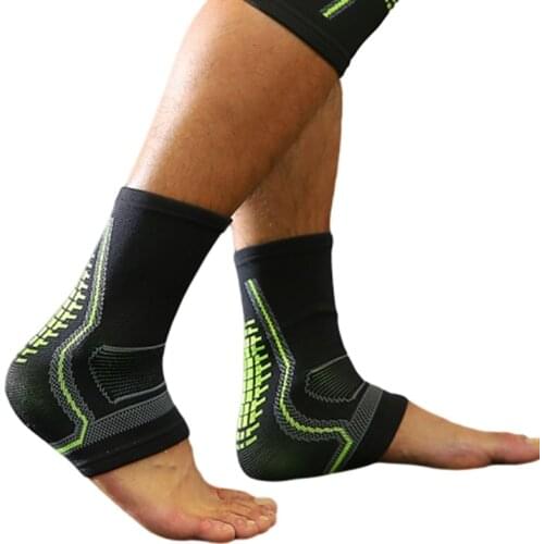 2Pcs Ankle Brace Protector Compression Ankle Support Nylon Elastic Anti Sprain Basketball Soccer Foot Enkel Guard Sport Goods