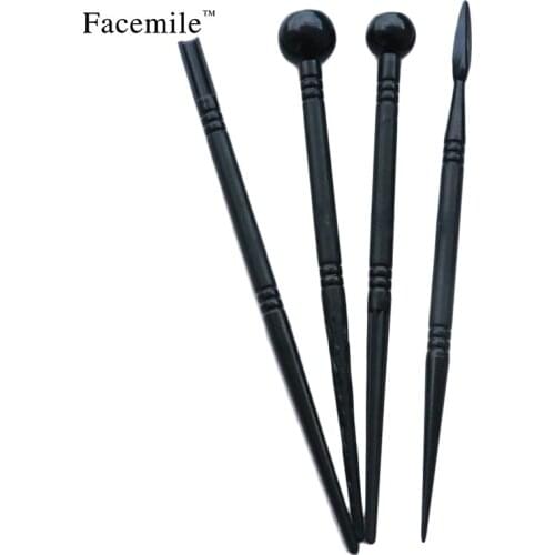 4 PCS Fondant Sugar Flower Sculpture Cake Modeling Tool Kitchen Gum Paste Cutter Cake Sculpting Mold Baking DIY Tool Gift