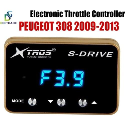 Dectrade Car Electronic Throttle Controller Racing Accelerator Potent Booster For Peugeot 308 2009-2013 Tuning Parts 8 Drive