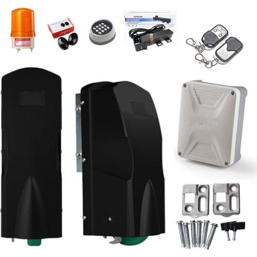 Giant PKM-A01 Rolling Dual Swing Gate Opener for Gates up to 18 Feet Long 900 Pounds