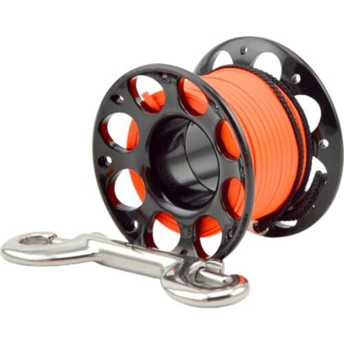 FXL-951P 15 Meter Reel + Double-headed Hook Diving Elephant Pull With Rope Release Guide Submersible Spool