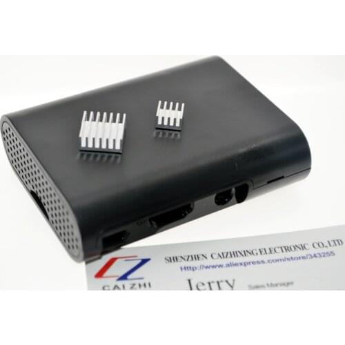 Original Raspberry Pi 2 Model B Matte Clear Case Cover Shell Enclosure Box ABS Case For Raspberry Pi B+ Heat Sink