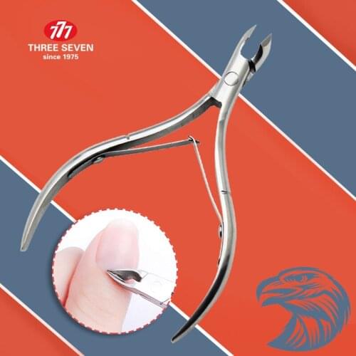 THREE SEVEN/777 Nail Clippers Calluses Agnail Remover Stainless Steel Manicure Tools Cuticle Clippers Trimmers
