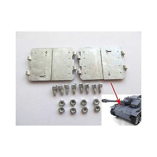 Mato 1/16 German Stug III RC Tank Metal Driver Transmission Inspection Hatch MT124 TH00815-SMT4