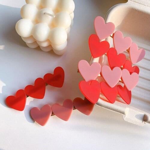 Fashion Cute Ornament Red Pink Lovely Headband Hair Clips Hairpin