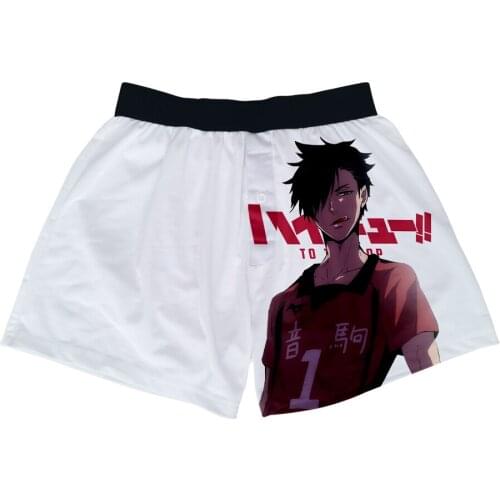 WAWNI Mens Boxer Briefs 2021 Mens Anime Brief Comfortable Briefs Underwear Haikyuu Underpants Man Shorts Cueca
