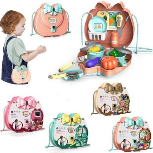 New Creative Pretend Play Plastic Food Kitchen Beauty Doctor Toys Set Toy Cutting Fruit Vegetable Food Pretend Play Children