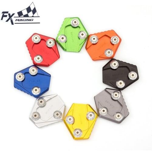 Motorcycle Kickstand Plate Sidestand Foot Enlarger Extension Pad For Honda MSX Grom 125 MSX125