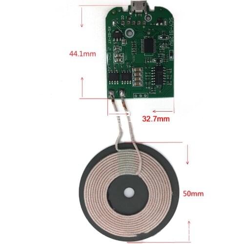 Q5 fast charging 10W fast wireless charging QI standard wireless charger PCBA