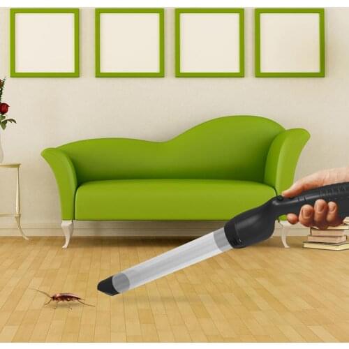 Handheld Bug Catcher Vacuum Portable Electric Bug Catching Device Household Insects Fly Catcher Trap Control