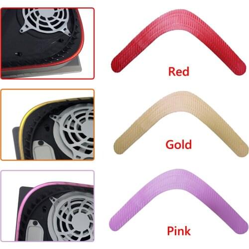 LED Light Strip Luminous Stickers Carbon Fiber Light Stickers Customized Power Light Stickers Skin Suitable For PS5 Host