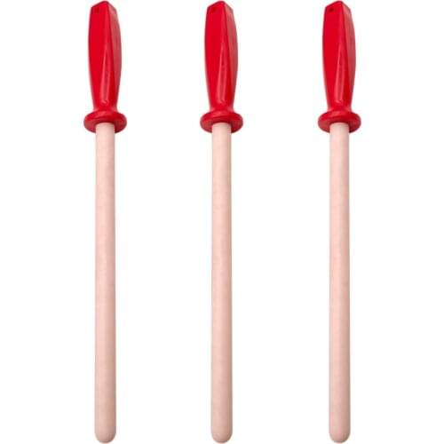 Knife Sharpening Rod 10 Inch Kitchen Honing Steel Knife Sharpening Meat cleaver Ceramic rod Sharpening system Knife Sharpener