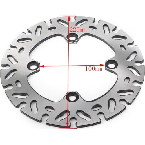 Motorcycle Rear Brake Disc Rotor For Kawasaki ER6N ER6F 2006-15 & Z1000 03-06 & Z750 04-06 & ZX6R 1998-16 & ZX-10R 2004-14