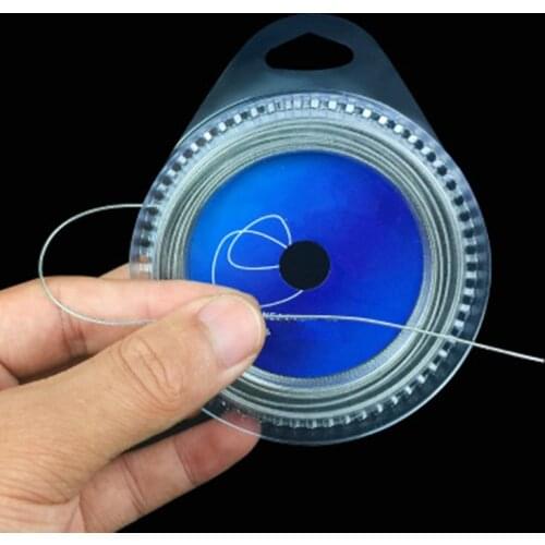 1PC Fishing Stainless Steel Wire Wire Fishing Line 10M 7Strands Braided Leader Wire Sea Ocean Beach Fishing Lines