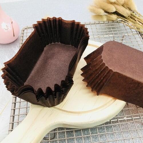 50Pcs Kitchen Cake Mold Bake Oil-proof Paper Muffin Paper Cups Cake Tray Party Baking Decoration Tools Cupcake Wrapper c2665