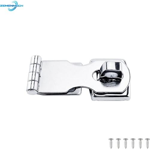 Boat Accessories 304 Stainless Steel Cabinet Door Swivel Eye Locking Safety Hasp Latch Clasp for Boat Yacht Marine Hardware