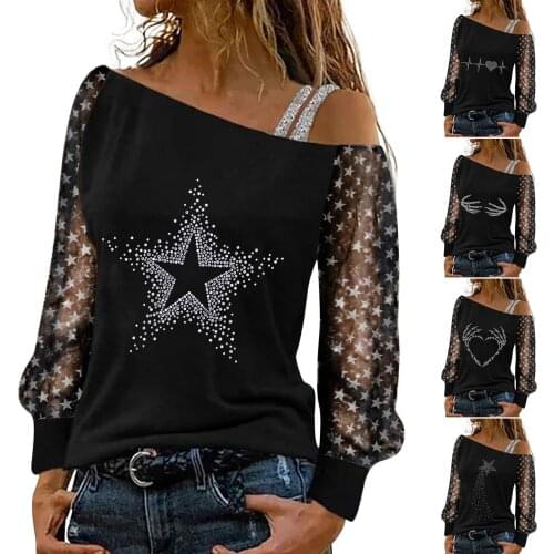 Блузки с открытыми плечами Cooeverly China At AliExpress