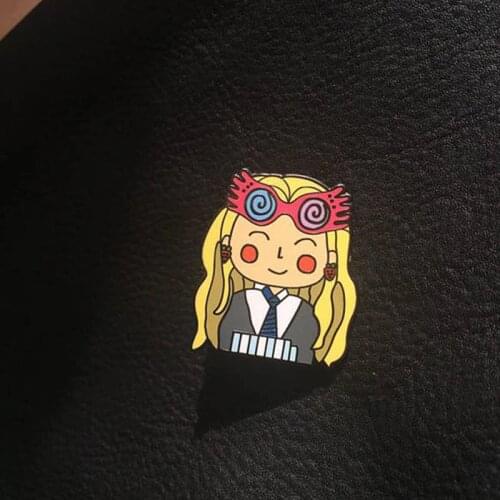 Luna lovegood enamel lapel pin