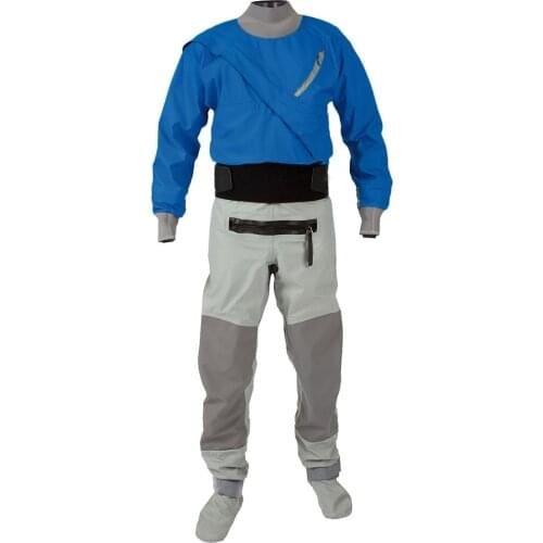 Drysuits Kayaking Diving Surfing Fly Fishing Swiming 3-Layer Material Waterproof Breathale Chest Waders Quick Drysuits DM19