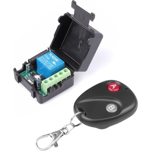 KEBIDU Wireless Universal Remote Control DC 12V Button RF switch system 433MHz Telecomando Transmitter Receiver