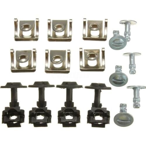 Set Engine Under Cover Fixing Clips Screw For AUDI A4 97-2005