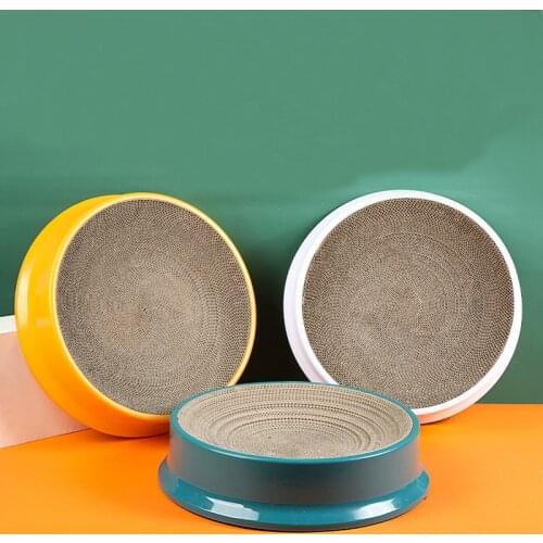 Cat Kitten Scratch Board Pet Toys Cat Corrugated Pad Scratching Posts Kitten Corrugated Paper Pad Cats Grinding Nail Scraper Toy