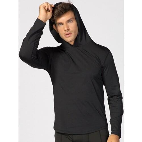 Mens Sportswear Running Comprehensive Training Hoodies Breathable Fitness Clothes Long Sleeve Spring Outdoor Fitness Jacket Xxl