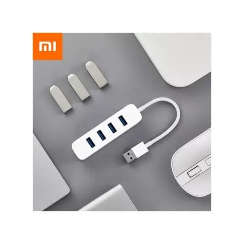 Original New Xiaomi MIjia USB3.0 splitter Four-port USB3.0 high-speed transmission universal interface support for hot swap