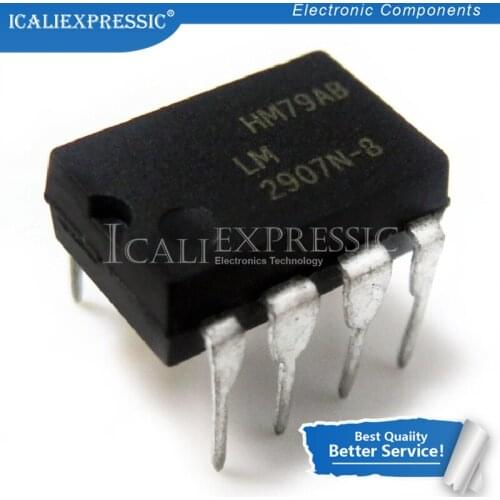 5PCS LM2907N-8 LM2907 DIP-8 voltage frequency converter new original In Stock