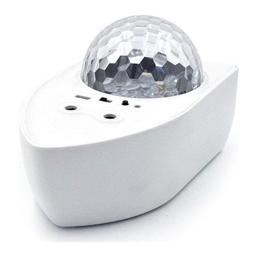The boat starry sky projection light LED bluetooth music bedroom atmosphere light laser sound control children sleep small night