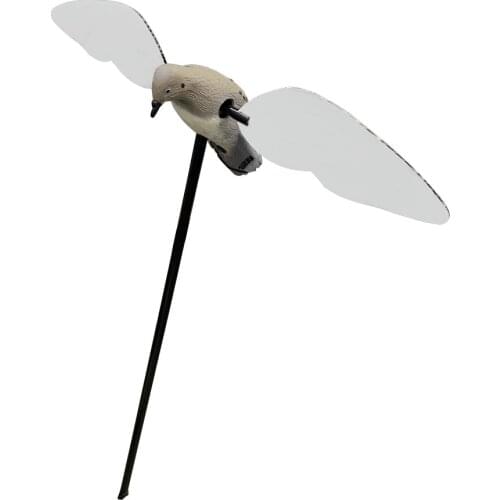 Realistic Outdoors Motorized Voodoo Dove Decoy Effective Motion Hunting