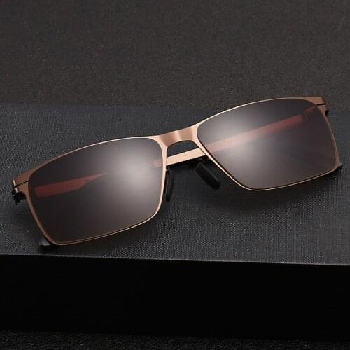 TEENYOUN Square Frame Men Polarized Sunglasses Anti-Reflective Mirror Brands Design Sun Glasses Retro Glasses