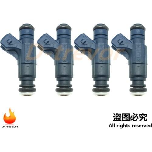 4Pcs 0280156065 FJ671 Fuel injector For Audi Volkswagon 1.8T Passat Jetta Golf