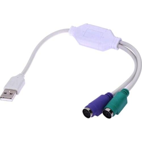 USB to PS2 PS/2 Cable Adapter Mouse Keyboard Converter Cable Adapter For Windows 98/SE/ME/2000/XP/VISTA/window 7