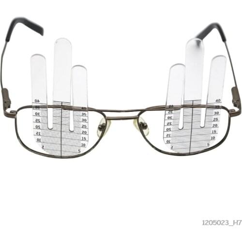 1 Pair Optical PH Ruler Pupil Height Meter Optometry PH Test Eye Ophthalmic Tool