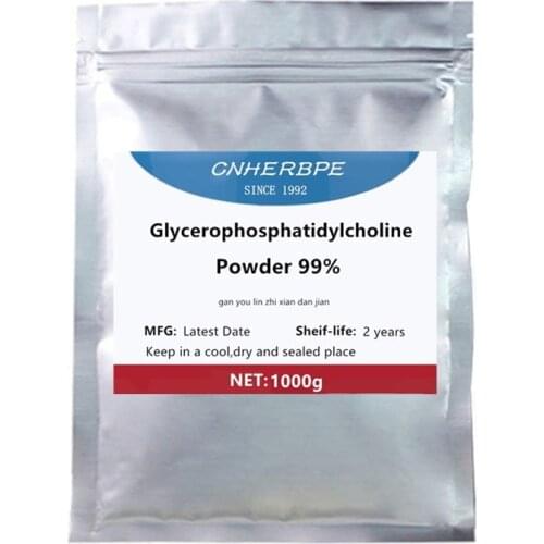 50-1000g Hot Sell Glyceryl Phosphatidylcholine Powder ,Whiting-skin,Prevent The Incidence of Dementia,Good Mental Harmonic Agent