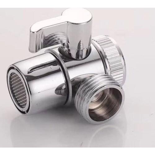 Switch Faucet Adapter Kitchen Sink Splitter Diverter Valve Water Tap Connector Faucet Valve Diverter For Toilet Bidet Shower