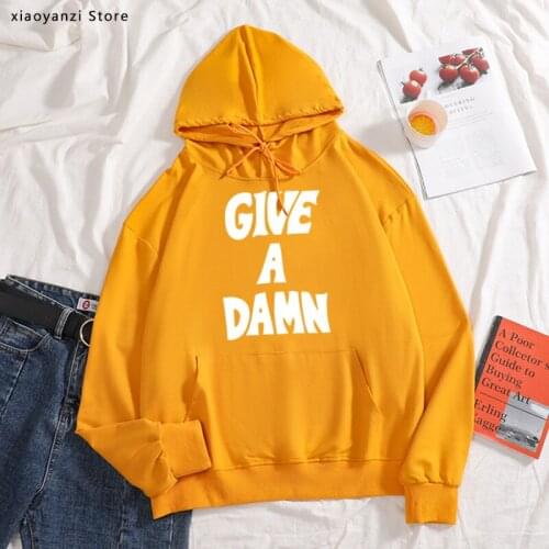 Give A Damn As Worn By Alex Turner women hoodies Music Gift Funny 2020 sportswear pullovers More Size and Colors sweatshirts