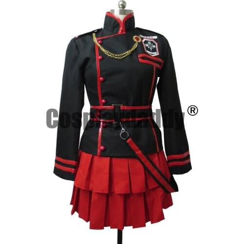 D Gray Man Lenalee Lee Black Set Uniform Cosplay Costume