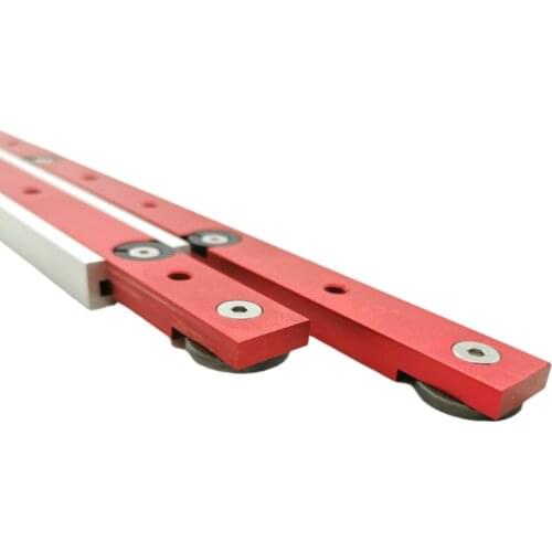Woodworking Aluminium Alloy Miter Track Slot or Miter Slider Bar Table Saw Miter Gauge Rod T track Slot Workbench DIY Tools